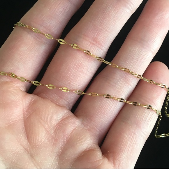 Religious Figure Gold Tone Chain Pendant Necklace - Picture 5 of 10